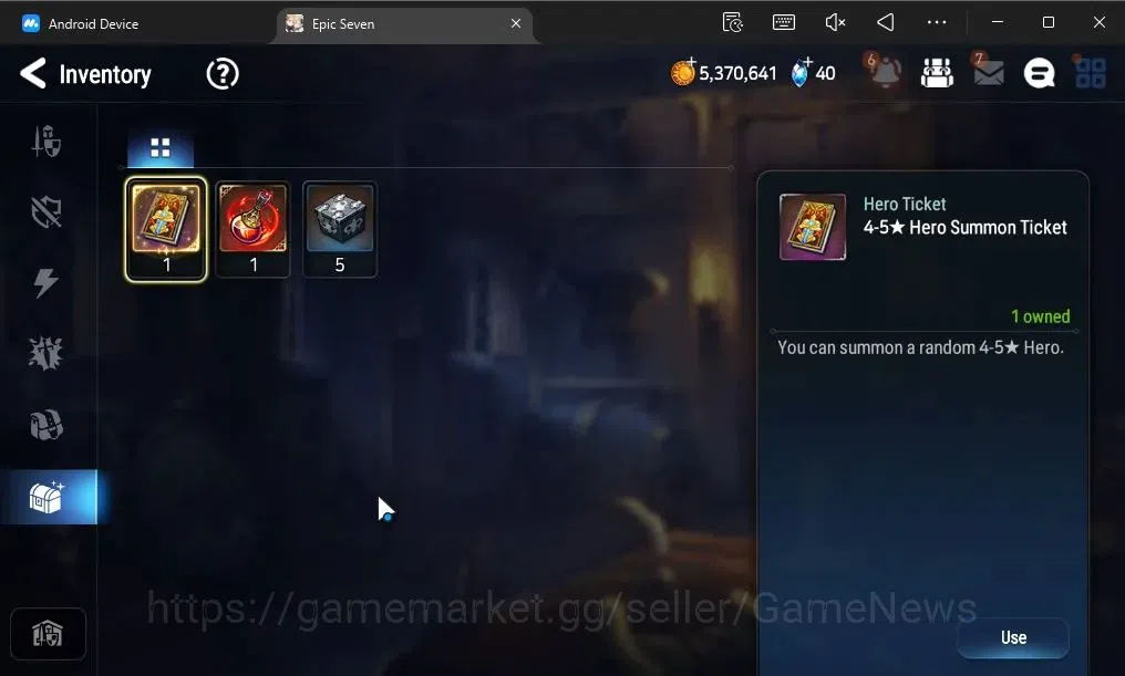 Epic Seven Accounts GLOBAL Unverif|New Era|2 ML(NM Luna,SB Aramintha)+ image 12