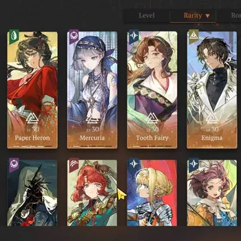 Reverse: 1999 Accounts Endgame Global|Lv 60|Team Glow,Dynamo|21 SSR 2 Limited|Beryl P2 & Paper Heron P4 + Psychube|Tooth
