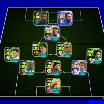 eFootball Mid-Tier Mobile|Lilian Thuram(Long-Reach Tackle),Guti(Visio image 1