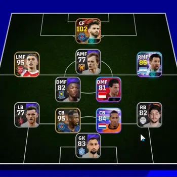 eFootball Legends & Iconic Players Android|Big Time Khvicha Kvaratskhelia,Show Time L image 1