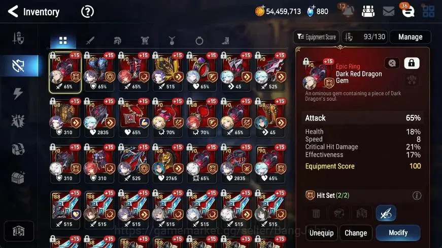 Epic Seven Accounts High-End Global | 15 ML(SN Yulha,Salome,C Lilias,Belian,Harsetti,Zio,J Kise Etc)|PoH+Bless ON|Stigma 14