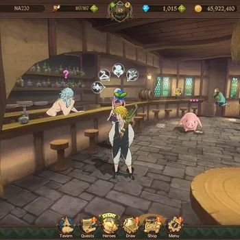 The Seven Deadly Sins: Grand Cross Accounts Endgame GLOBAL|997K CC|DM 1.015|3 UR Oppressor DK,Despair Mael,DK