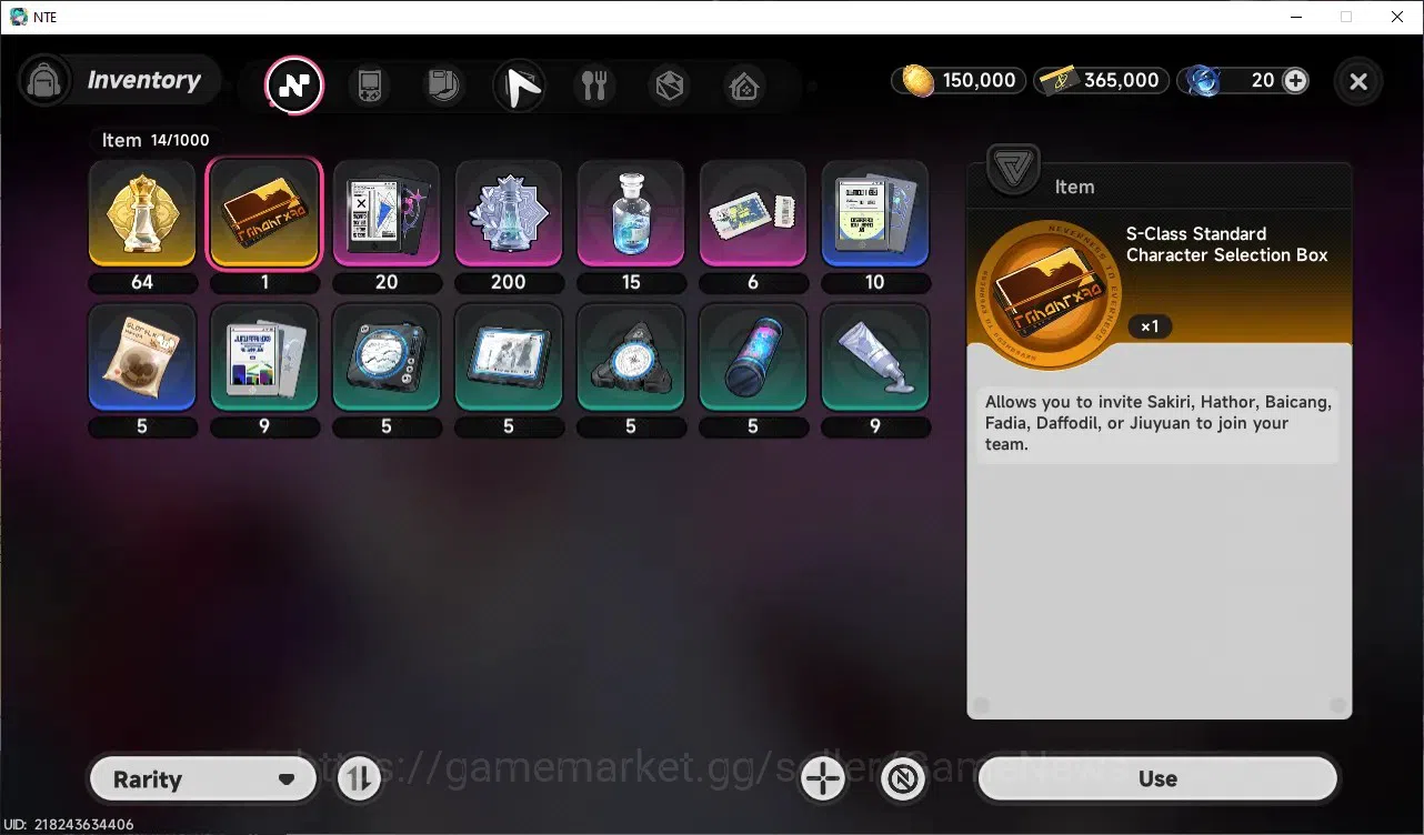Neverness to Everness Accounts GLOBAL SEA|HL3|4 S-Class 1 Limit|Shinku+Outfit,Hathor,Jiuyuan,Baicang|2 S-Class 12