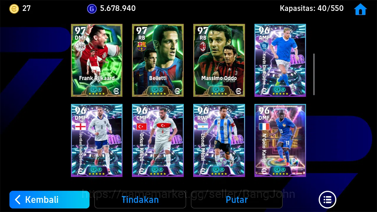 eFootball Accounts Power 3181 | Eden Hazard Epik | Lewandowski Showti image 3