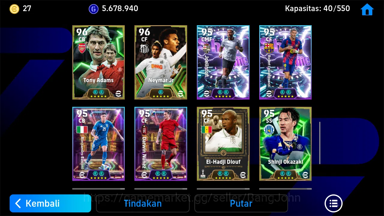 eFootball Accounts Power 3181 | Eden Hazard Epik | Lewandowski Showti image 5