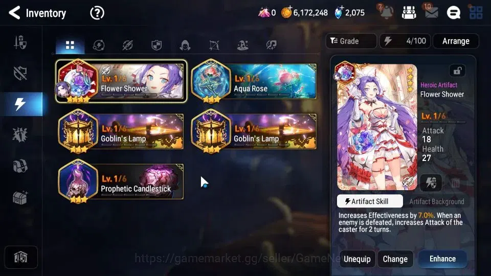 Epic Seven Accounts Starter GLOBAL Unverif|New Era|2 ML (SSalome,Astomacer Elena)+Tenebria|Poh+Bless ON|2K SStone+2,4K 13