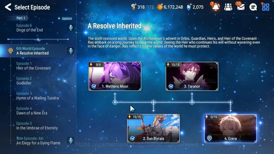 Epic Seven Accounts Starter GLOBAL Unverif|New Era|2 ML (SSalome,Astomacer Elena)+Tenebria|Poh+Bless ON|2K SStone+2,4K 17