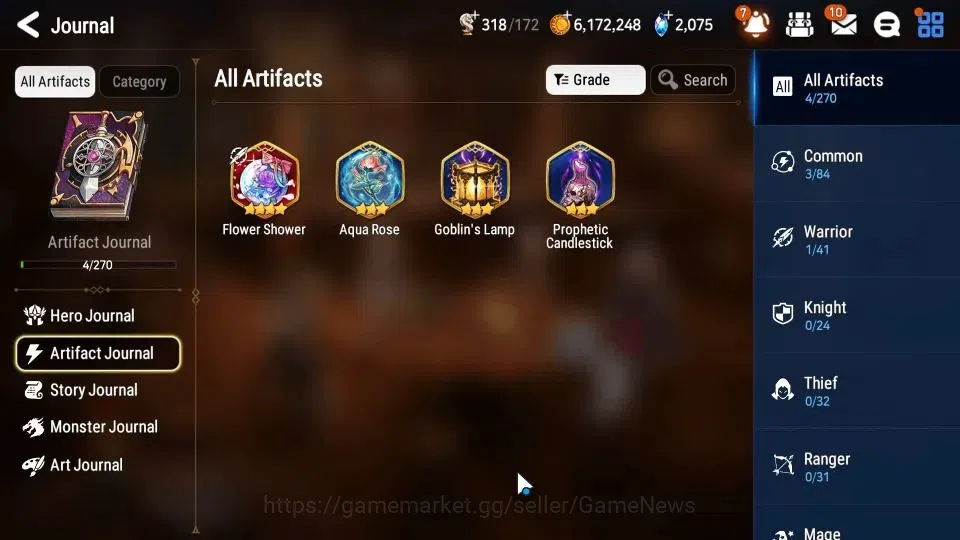 Epic Seven Accounts Starter GLOBAL Unverif|New Era|2 ML (SSalome,Astomacer Elena)+Tenebria|Poh+Bless ON|2K SStone+2,4K 8