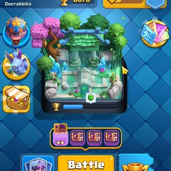 Clash Royale Midgame Lv 35|Trophy 6676|KTL 12|Limited Skin|Card 120|2 H image 1
