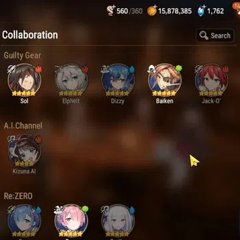 Epic Seven Accounts Collaboration Hero GLOBAL Verif|22 ML(AinzOal,Gras,LC Belona,ZIO,Etc)+Full Colab OVERLORD+Other