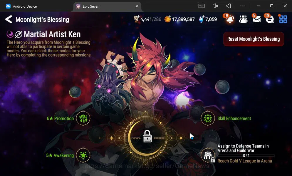 Epic Seven Accounts GLOBAL UNVERIF|8 ML(BArunka,LOT Scales,SP Politis, image 12