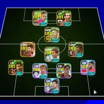 eFootball Accounts Others Android|Power 3175|Big Time Steven Gerrard|8 Show Time Thibaut Courtois,D Huijsen|12 Epic Xabi