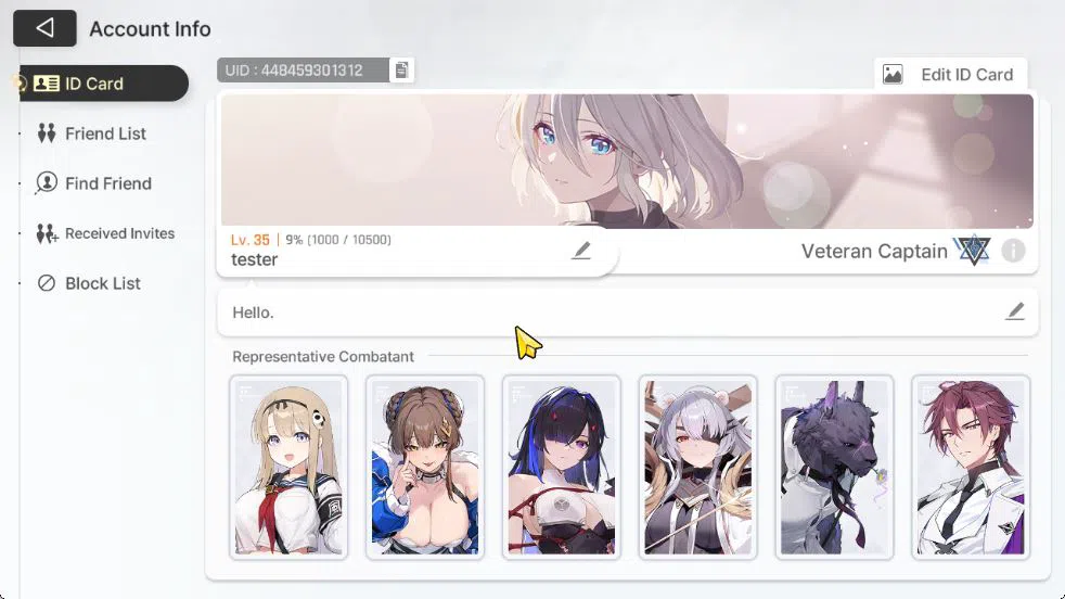 Chaos Zero Nightmare Accounts GLOBAL Lv 35|9 SSR [Chizuru,Yuki,HaruM1,KhalipeM1, image 2