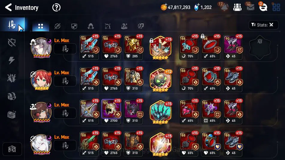 Epic Seven Accounts ASIA Unverif|24 ML(Salome,BArunka,Notos,Etc)+Rinak image 17
