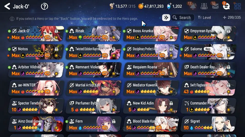 Epic Seven Accounts ASIA Unverif|24 ML(Salome,BArunka,Notos,Etc)+Rinak image 5