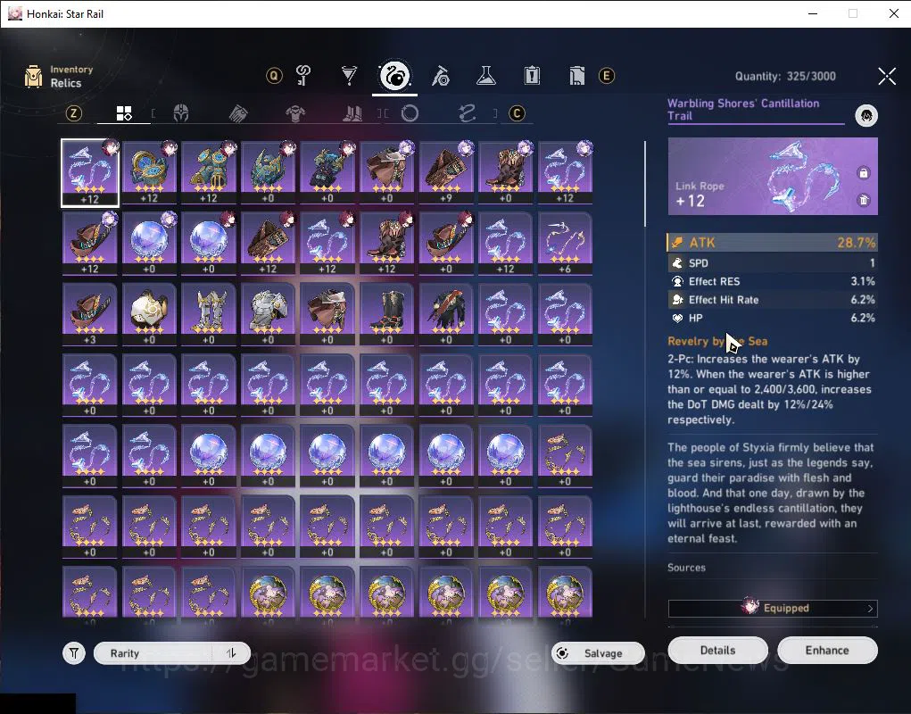 Honkai Star Rail Accounts Mid Game Asia|TL 63|Archer Premium Team|7 Limited|Saber+Sign,Yao 7