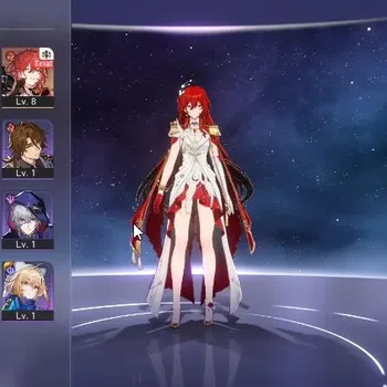 Honkai Star Rail Accounts Reroll ASIA |TL 4|Prologue|2 Limited| Himeko Nova, Sparkle |1 Golden Companion|Selector On|Male