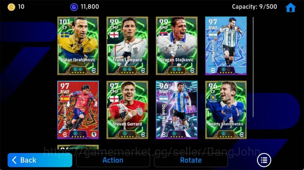 eFootball Accounts Mobile|PW 3096|Epic Ibrahimovic,Lampard,Stojkovic, image 3