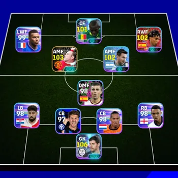 eFootball Accounts Legends & Iconic Players Efootball OVR 3056 | Thibaut Courtois 106, Ready To Play, Konami only