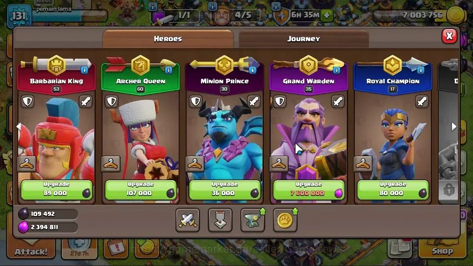Clash of Clans Accounts TH 15 - BH 9|LV 131|HH 8|Limited Skin|BK 53,AQ 60, image 7