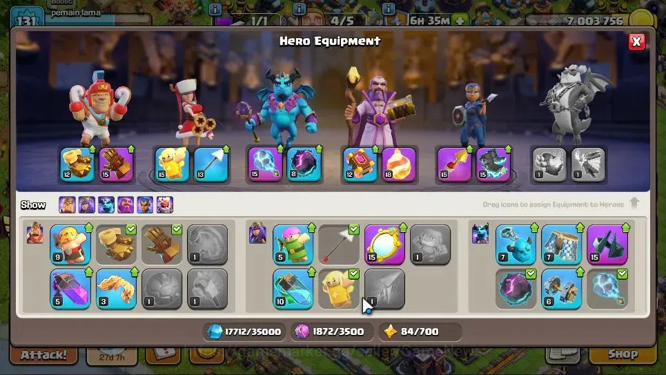 Clash of Clans Accounts TH 15 - BH 9|LV 131|HH 8|Limited Skin|BK 53,AQ 60, image 8