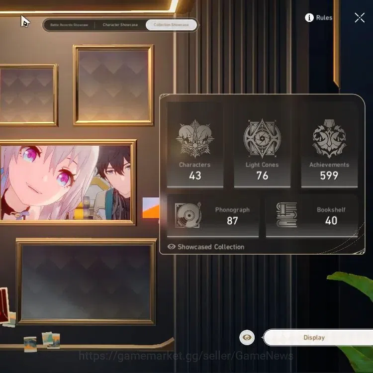 Honkai Star Rail Accounts Asia|TL 70|16 Limited|(Anaxa E1,SW 999)+Sign,Casto image 3
