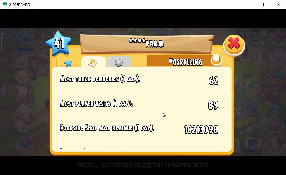 Hay Day Accounts Level 41 | Barn Storage 1100 + Silo Storage 625 |  image 11