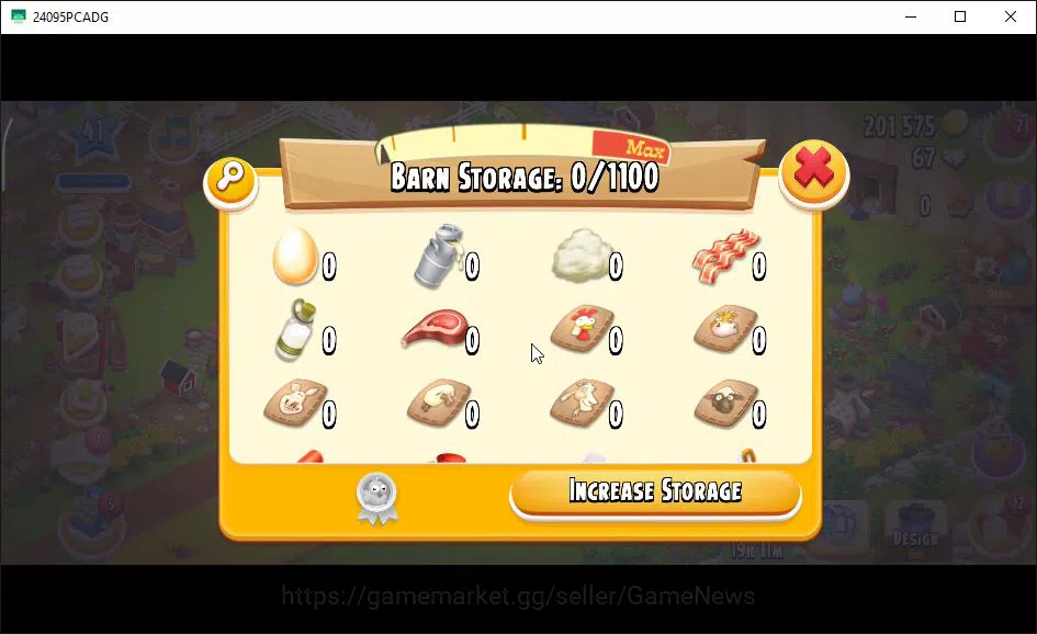 Hay Day Accounts Level 41 | Barn Storage 1100 + Silo Storage 625 |  image 13