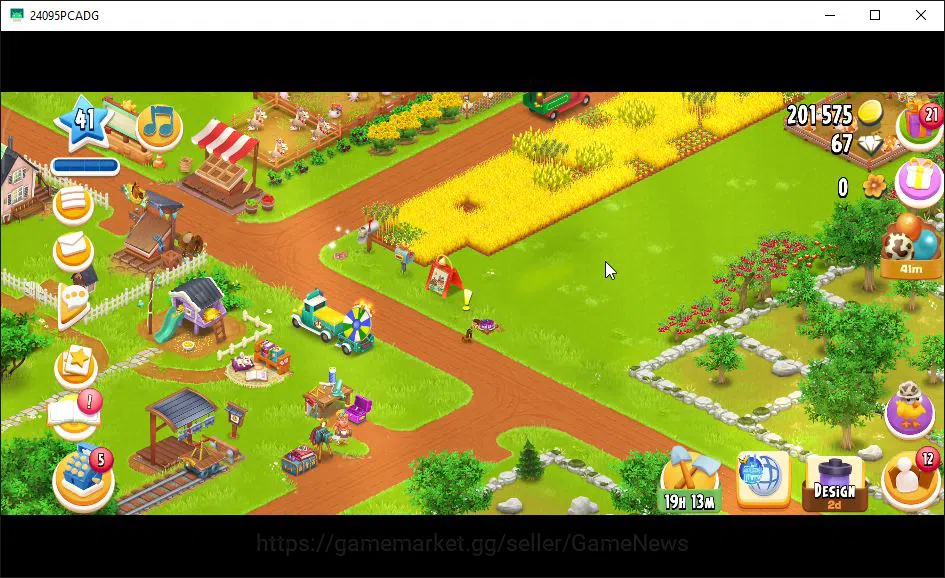 Hay Day Accounts Level 41 | Barn Storage 1100 + Silo Storage 625 |  image 3