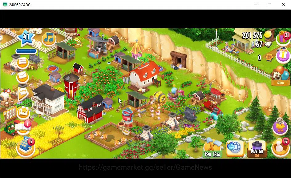 Hay Day Accounts Level 41 | Barn Storage 1100 + Silo Storage 625 |  image 4