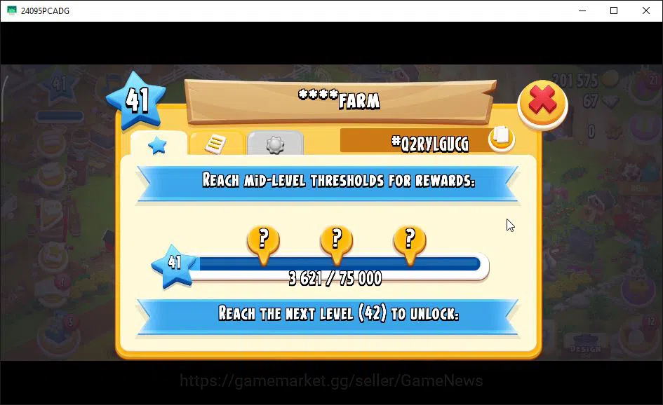 Hay Day Accounts Level 41 | Barn Storage 1100 + Silo Storage 625 |  image 7
