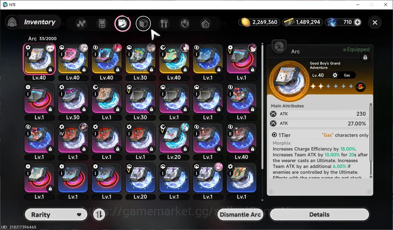 Neverness to Everness Accounts GLOBAL SEA|HL 27|TL 9|4 SSR (Lacrimosa,Nanally+Ski image 17