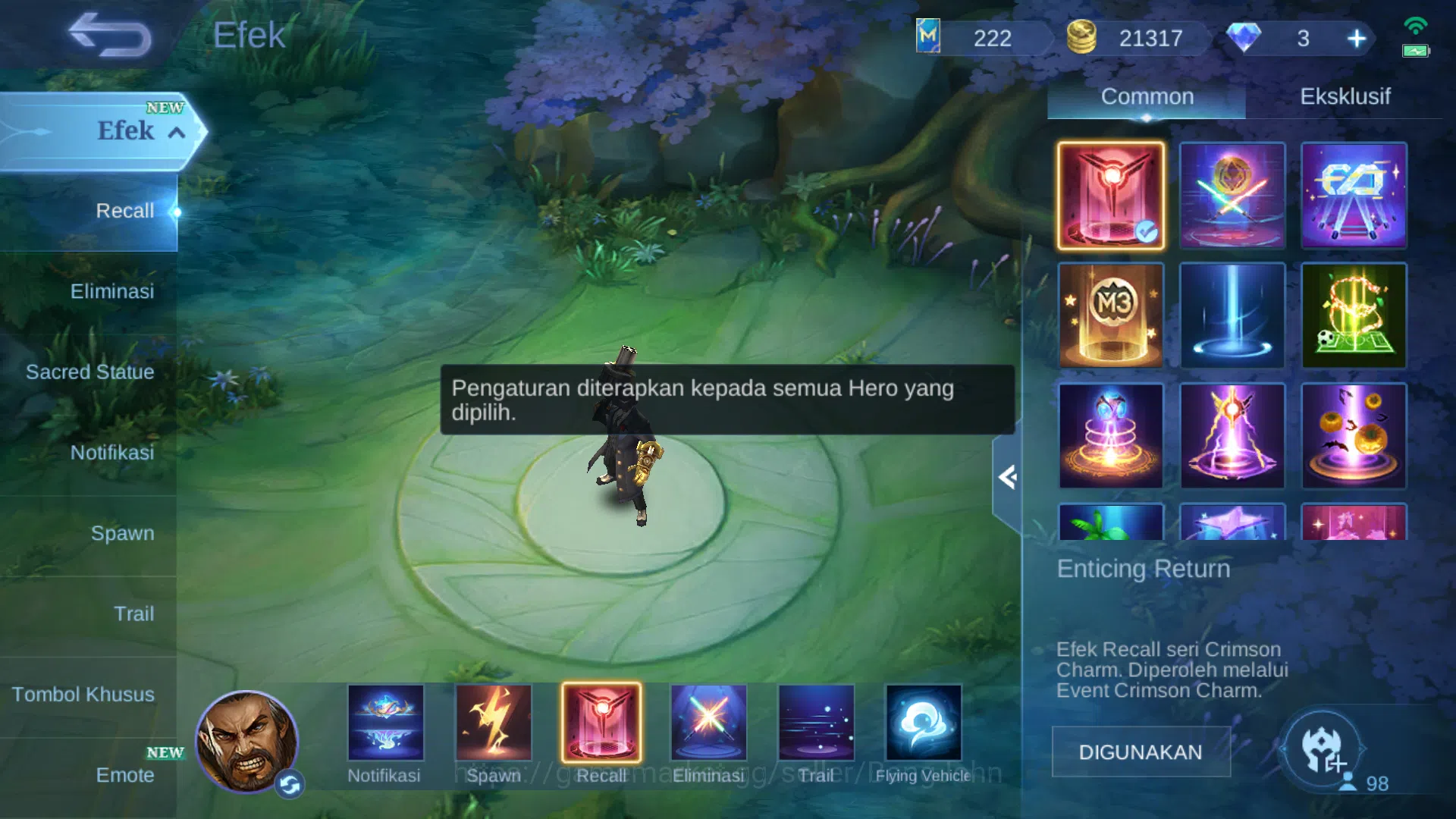 Mobile Legends: Bang Bang Accounts Hero 98 | Skin 140 | Luckybox Leomord, Change | Dr image 12