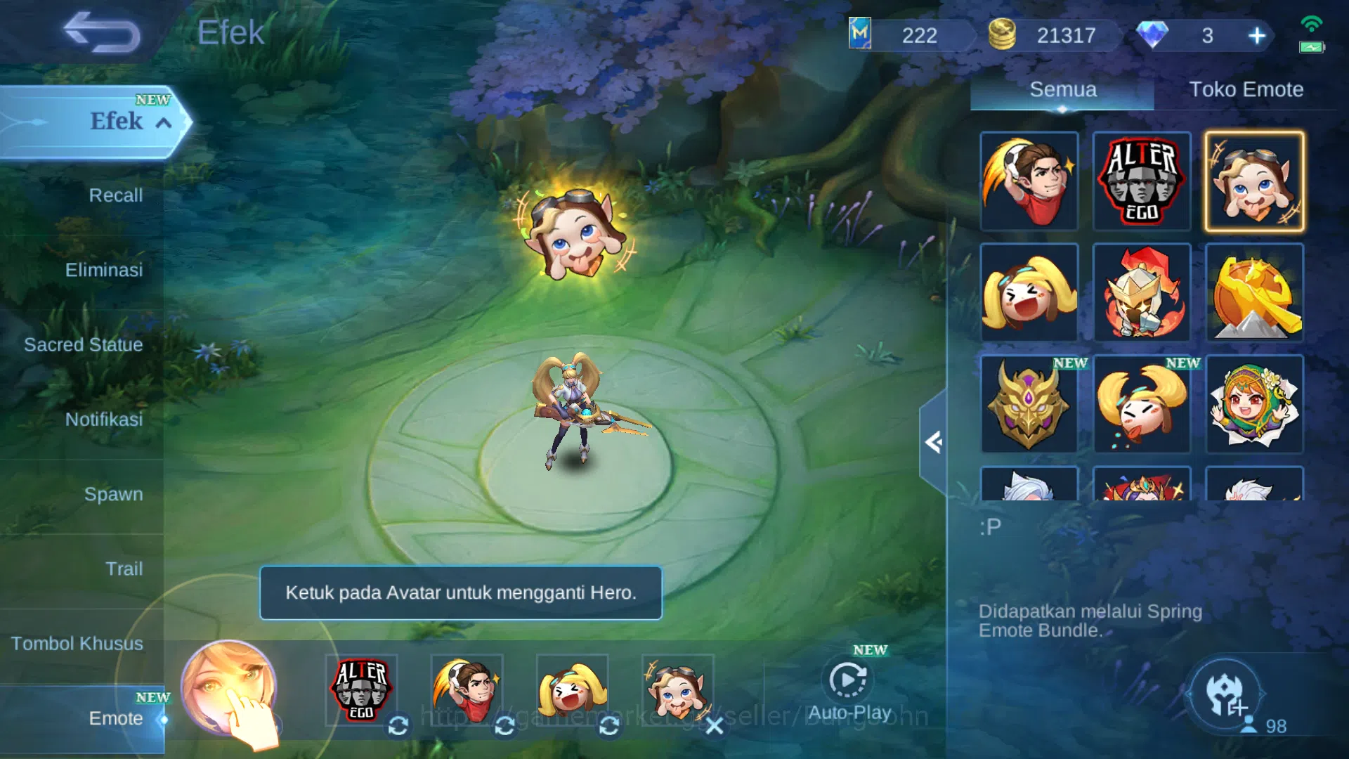 Mobile Legends: Bang Bang Accounts Hero 98 | Skin 140 | Luckybox Leomord, Change | Dr image 13