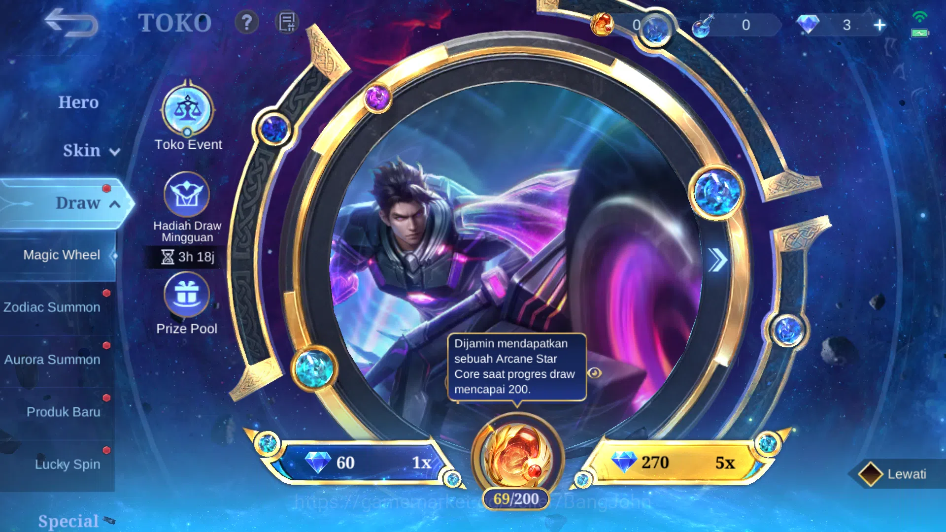 Mobile Legends: Bang Bang Accounts Hero 98 | Skin 140 | Luckybox Leomord, Change | Dr image 14