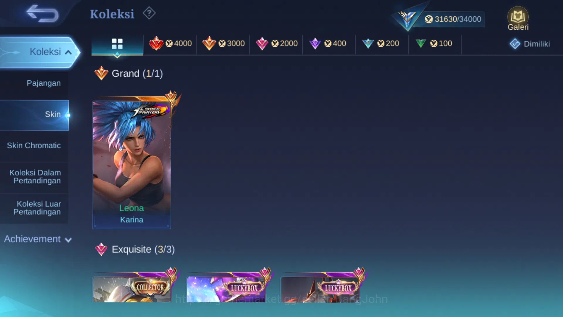 Mobile Legends: Bang Bang Accounts Hero 98 | Skin 140 | Luckybox Leomord, Change | Dr image 2