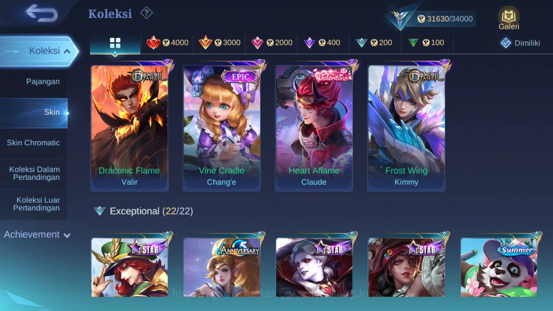 Mobile Legends: Bang Bang Accounts Hero 98 | Skin 140 | Luckybox Leomord, Change | Dr image 5
