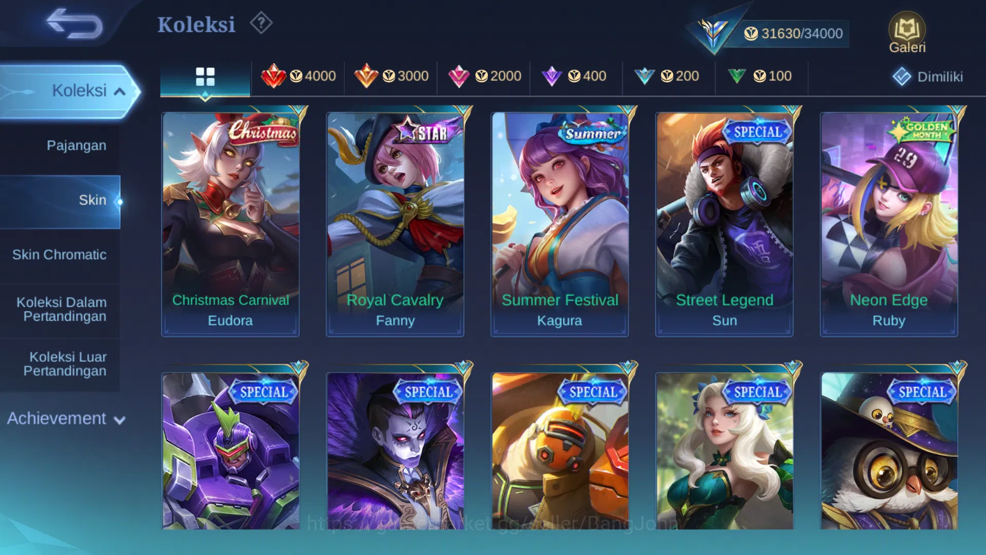Mobile Legends: Bang Bang Accounts Hero 98 | Skin 140 | Luckybox Leomord, Change | Dr image 7