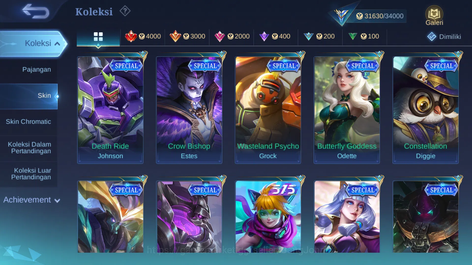 Mobile Legends: Bang Bang Accounts Hero 98 | Skin 140 | Luckybox Leomord, Change | Dr image 8