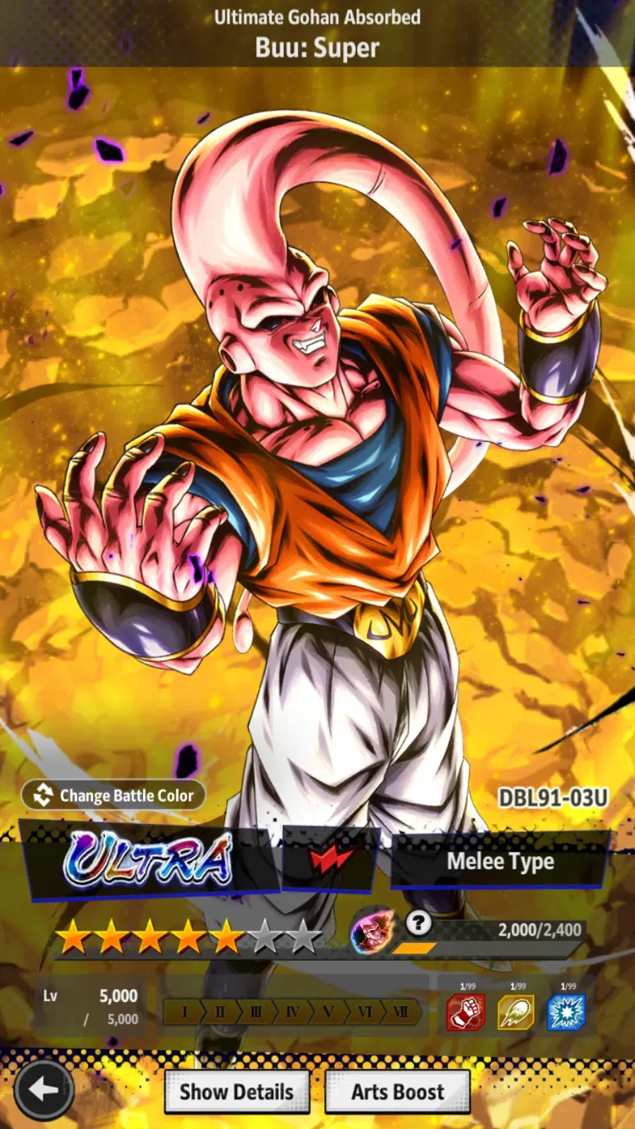 Dragon Ball Legends Accounts Android | Lvl 160|67M Total Power|0 CC|7 UL|UL SS image 11