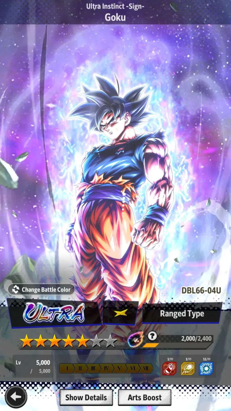 Dragon Ball Legends Accounts Android | Lvl 160|67M Total Power|0 CC|7 UL|UL SS image 13