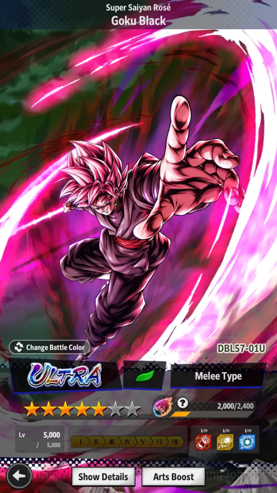 Dragon Ball Legends Accounts Android | Lvl 160|67M Total Power|0 CC|7 UL|UL SS image 16
