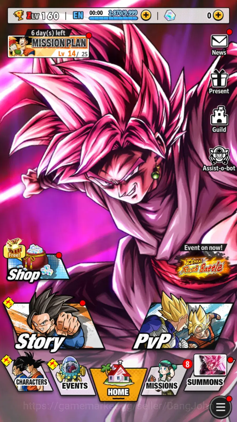 Dragon Ball Legends Accounts Android | Lvl 160|67M Total Power|0 CC|7 UL|UL SS image 19