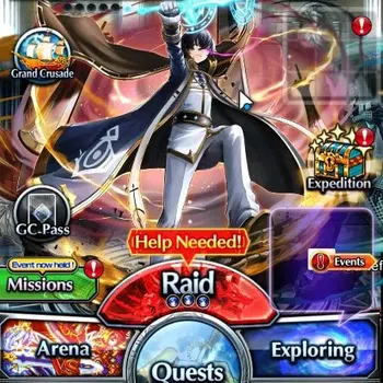 Grand Summoners End-Game Global|298 cc|Rank 69|28 Ascend+8 TW|(Roy,Inumuta, image 1