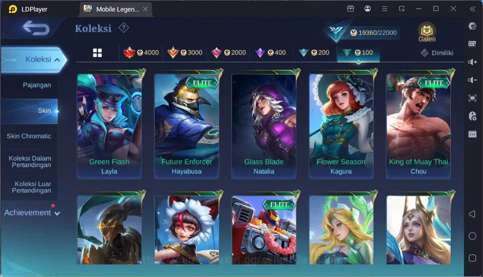Mobile Legends: Bang Bang Accounts GLOBAL|Hero 49|Skin 85|Prime Granger,Create Odette image 11