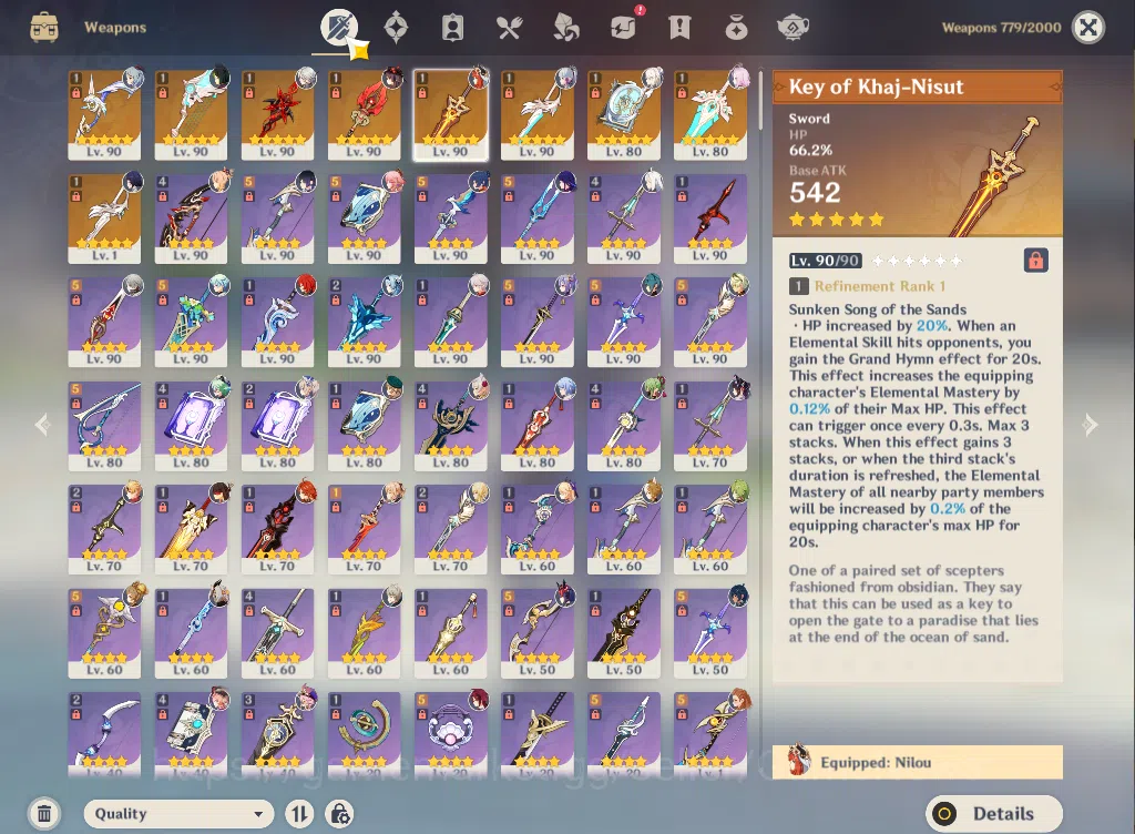 Genshin Impact Accounts ASIA|AR60|PreamTeam HuTaoC1+sign|16Limit+9(*5WP)|Y image 9