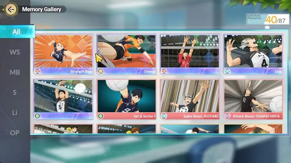 HAIKYU!! FLY HIGH Accounts SEA Lv 60|5 SP [Kuroo,Keiji,Bokuto,Nishinoya,Hinat image 11