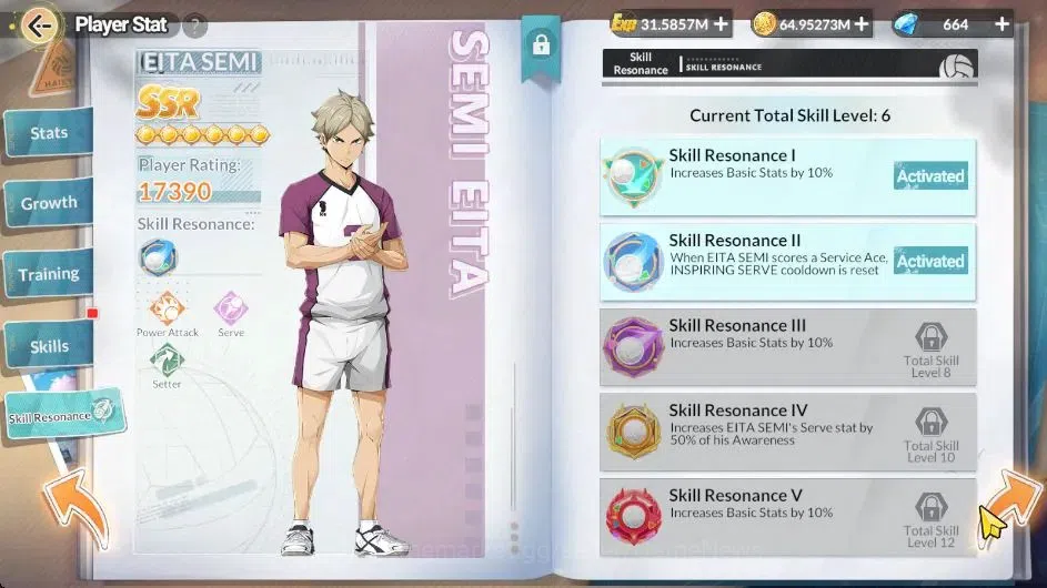 HAIKYU!! FLY HIGH Accounts SEA Lv 60|5 SP [Kuroo,Keiji,Bokuto,Nishinoya,Hinat image 18