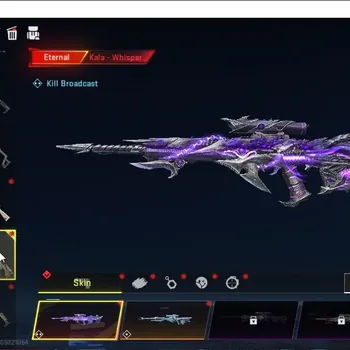 Blood Strike Accounts Collab Skin ASIA|ETERNAL Kala Whisper Lv2|Meele Ultra Katar Selachian|4 Ultra Kala Mako,Galil