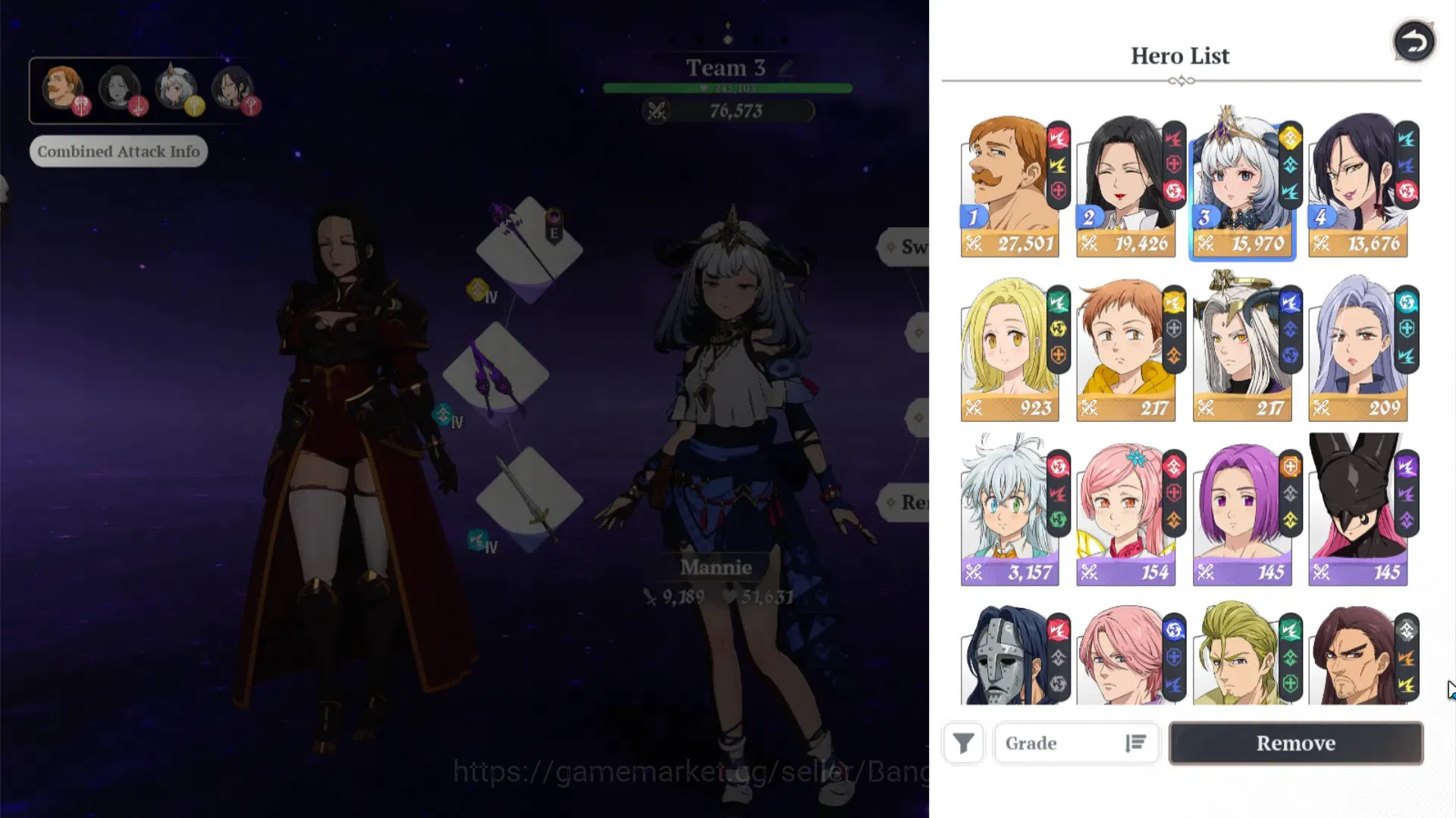 The Seven Deadly Sins: Origin Accounts SEA|Lvl 41|8 SSR|Escanor P7,Merlin P5,Mannie P3,Gu image 14
